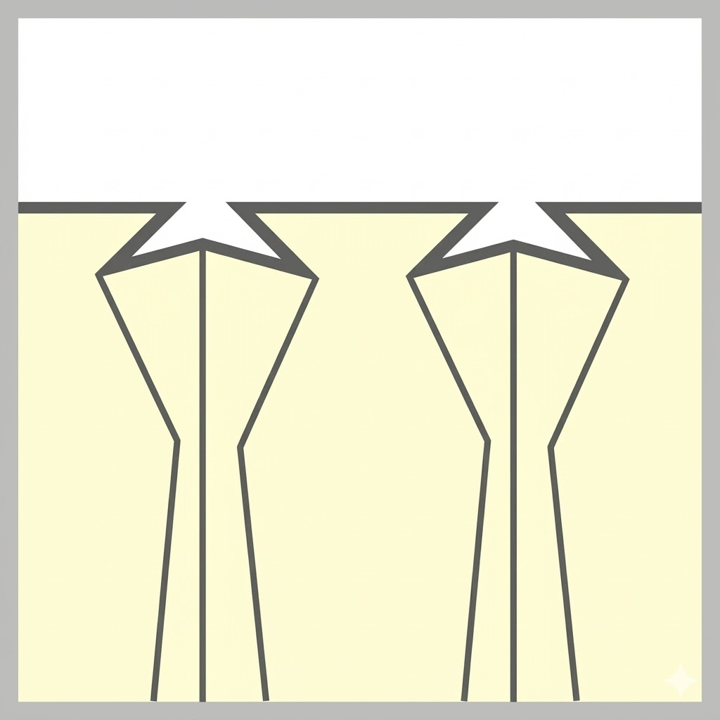 1.5倍ヒダの暗幕カーテン